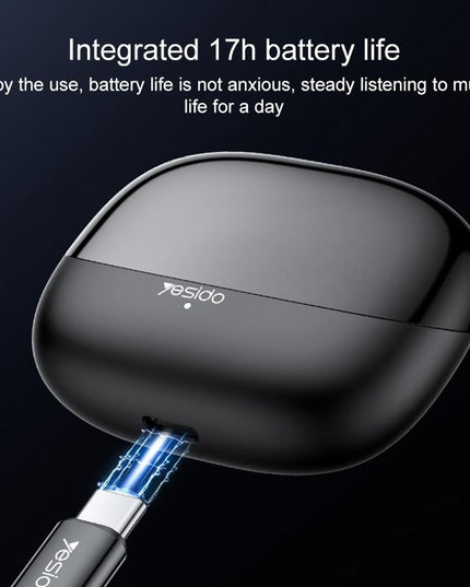 Black Wireless Bluetooth Earphones - Tws26-1915196870049796098