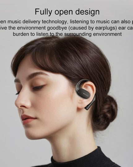 Black Open Wireless Bluetooth Earphones - Ysp18 Ows-1915197137197600771