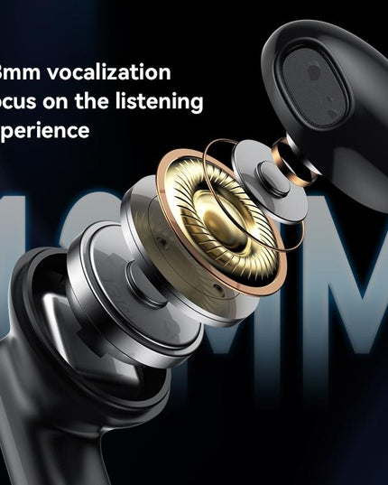 Black Wireless Bluetooth Earphones - Tws25-1915196934155538434