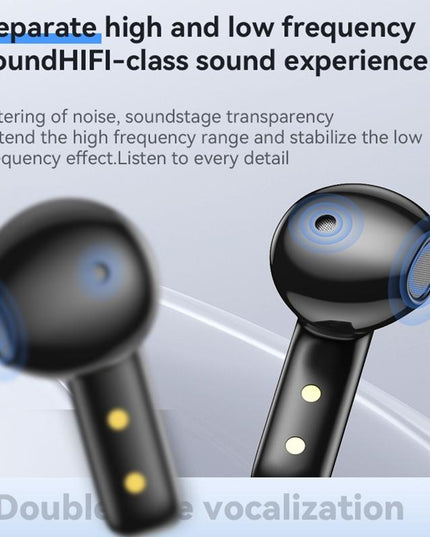 Black Wireless Bluetooth Earphones - Tws25-1915196934155538436