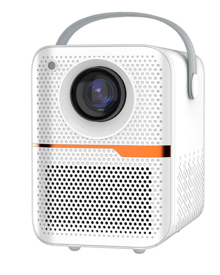 Portable Wifi Projector With Android 10 Os And Hd Display - White-1915196654219300864