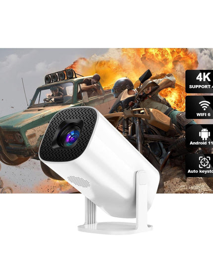 Portable Wifi Projector With Android 11 Os And Hd Display-1915196655943159809