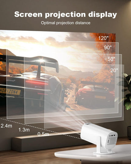 Portable Wifi Projector With Android 11 Os And Hd Display-1915196655943159813