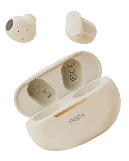 Beige Bluetooth 5.0 Tws Earphones-1915196941147443200