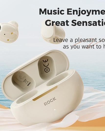 Beige Bluetooth 5.0 Tws Earphones-1915196941151637504
