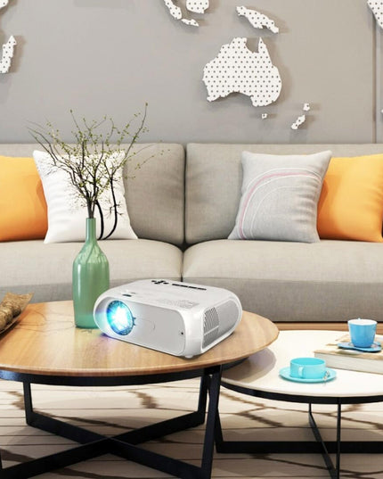 Portable Home Theater Projector - 4500 Lumens Hd Led 1280X720-1915197925051469828