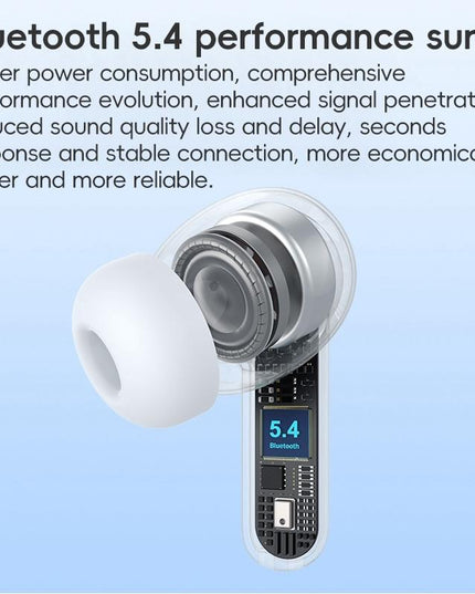 Wireless Active Noise-Cancelling Earbuds - White-1915196819571347463