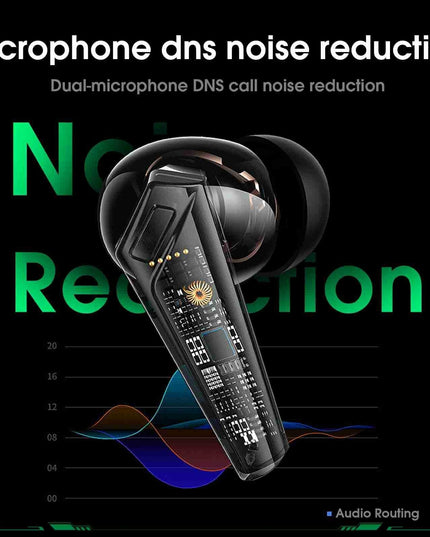 Wireless Bluetooth Earphones With Mic - Black-1915197134509051910