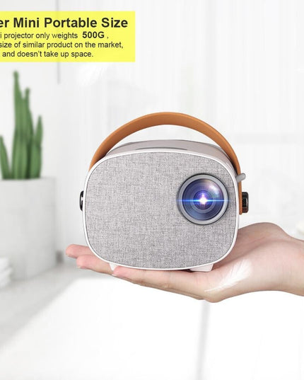 Mini Portable Led Projector For Kids - 1080P Resolution-1915197822760783875