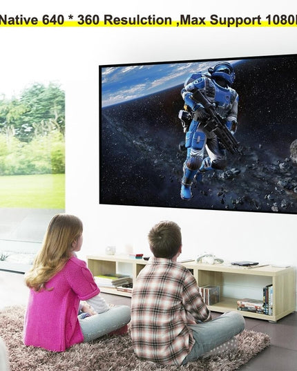 Mini Portable Led Projector For Kids - 1080P Resolution-1915197822760783878