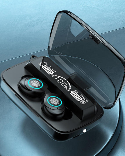 Waterproof Wireless Bluetooth Earphones With Touch Screen And Charging Box-1915196983203729408