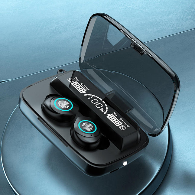 Waterproof Wireless Bluetooth Earphones With Touch Screen And Charging Box-1915196983203729408