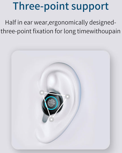 Waterproof Wireless Bluetooth Earphones With Touch Screen And Charging Box-1915196983203729410