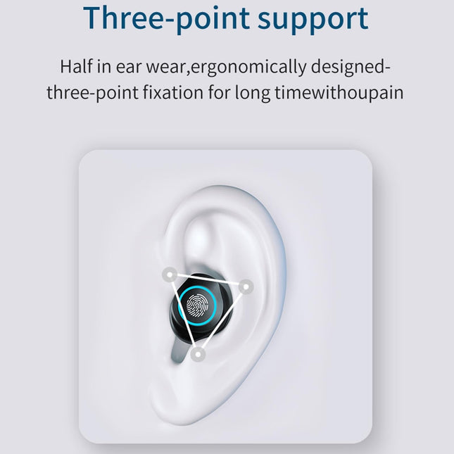 Waterproof Wireless Bluetooth Earphones With Touch Screen And Charging Box-1915196983203729410