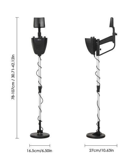Underground Metal Detector - Detects Up To 30Cm-1915197737889042437