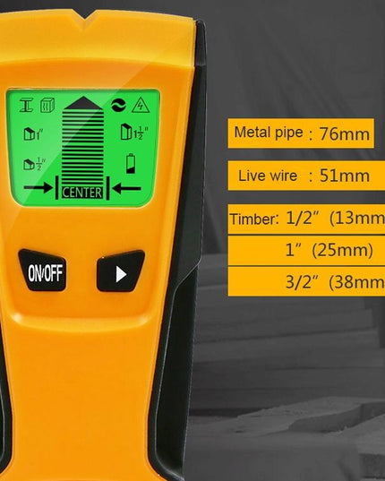 3-In-1 Wall Metal Detector For Voltage Cable And Metal Detection-1915197533710323716