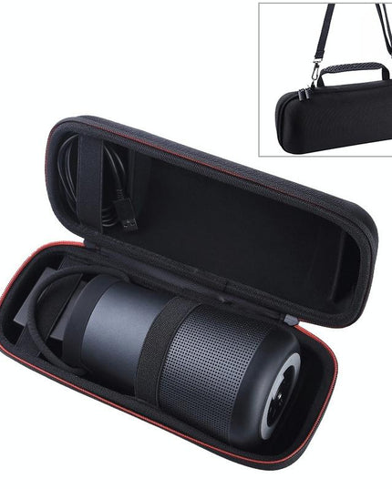 Shockproof Eva Bag For Bose Soundlink Revolve Speaker - Black-1915196763128598528