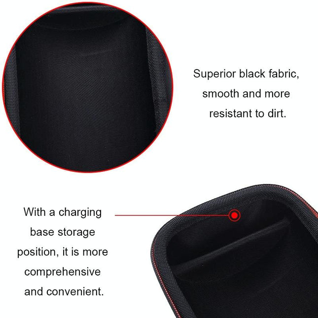 Shockproof Eva Bag For Bose Soundlink Revolve Speaker - Black-1915196763128598531