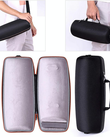 Shockproof Eva Storage Bag For Jbl Xtreme2 Speaker - Black-1915196487982256128