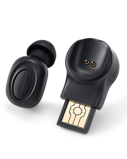 Wireless In-Ear Headset With Usb Cable - Black 5.0-1915196499868913665