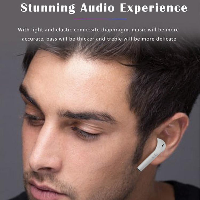 Wireless Tws Sport Stereo Bluetooth Headset With Charging Box - Bluetooth 5.0-1915196640222908419