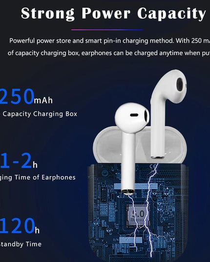 Wireless Tws Sport Stereo Bluetooth Headset With Charging Box - Bluetooth 5.0-1915196640222908421