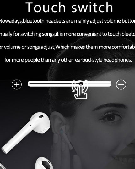 Wireless Tws Sport Bluetooth Headset With Charging Box - I9 Touch-1915196620664868870