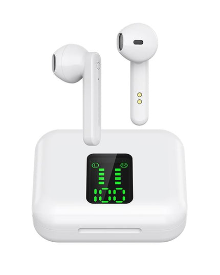 Wireless Bluetooth Earphones With Charging Box & Led Display-1915196637760851969