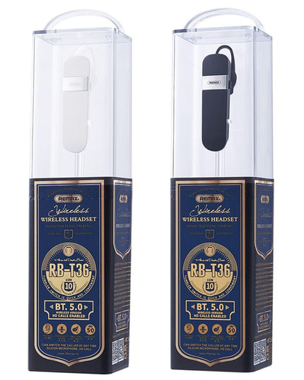 Wireless Bluetooth 5.0 Earphone With Hanging Ear Design - White-1915196621902188547