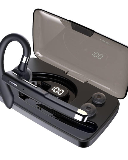Rotatable Bluetooth Earphone With Charging Box & Digital Display-1915197887415980034