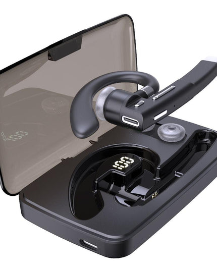 Rotatable Bluetooth Earphone With Charging Box & Digital Display-1915197887415980035