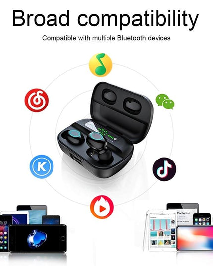 Wireless Touch Earbuds With Magnetic Charging Case-1915197722256871428