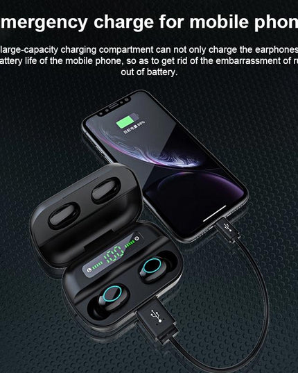 Wireless Touch Earbuds With Magnetic Charging Case-1915197722256871433