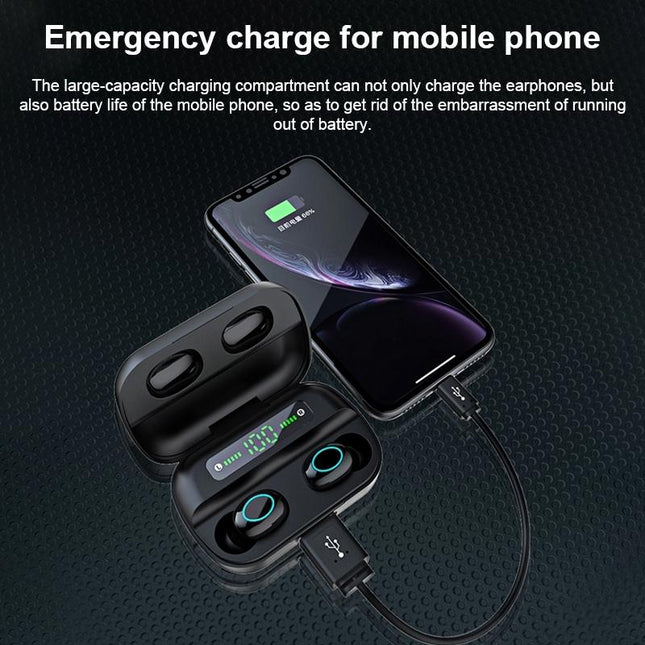 Wireless Touch Earbuds With Magnetic Charging Case-1915197722256871433