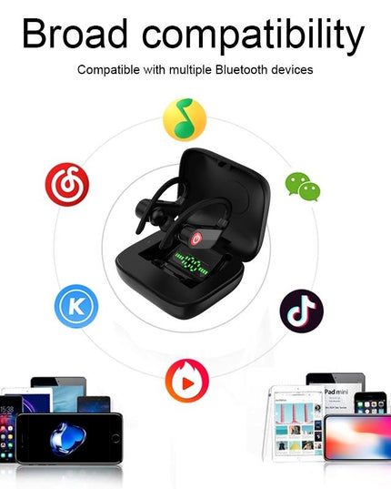 Wireless Sports Bluetooth Earphones With Charging Box - Q83-1915197673787494404