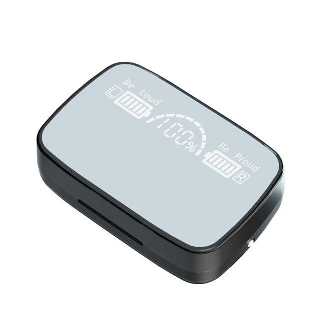 Wireless Bluetooth 5.0 Earphones With Digital Display And Flashlight-1915196704290902017