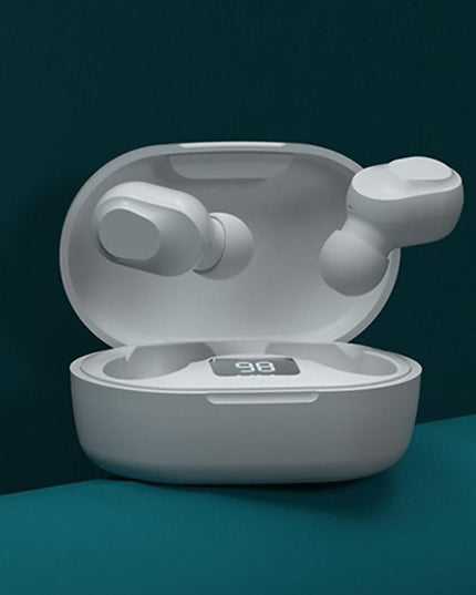 Wireless Bluetooth Earphone With Noise Reduction & Charging Box - Led Display-1915196633075814401