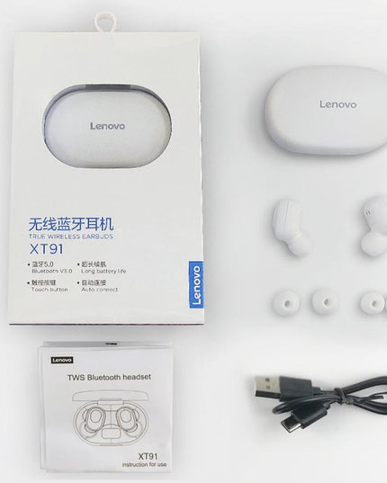 Wireless Bluetooth Earphone With Noise Reduction & Charging Box - Led Display-1915196633075814404