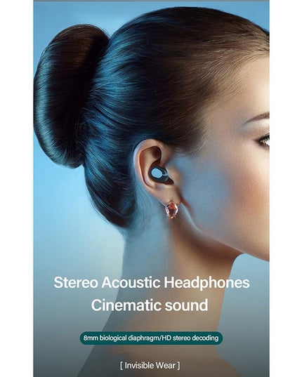 Wireless Bluetooth Earphone With Noise Reduction & Charging Box - Led Display-1915196633075814405