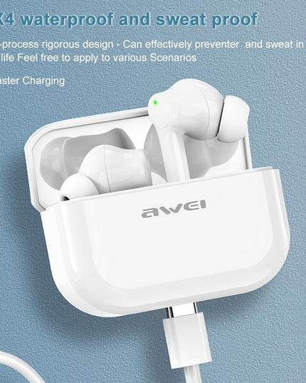 Waterproof Tws Headset With Anc & Charging Case - Ta1 Bluetooth V5.0-1915197596352253957