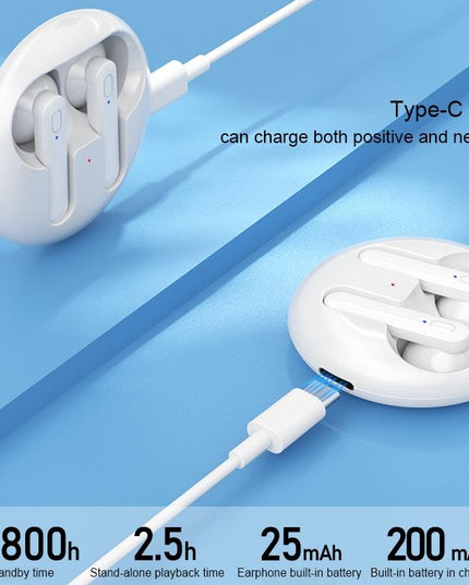Wireless Stereo Bluetooth Earphones - V31 Sight Series White-1915196637916041223