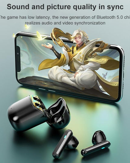 Wireless Bluetooth Earphones With Charging Box - T9 Sport-1915196669310406661