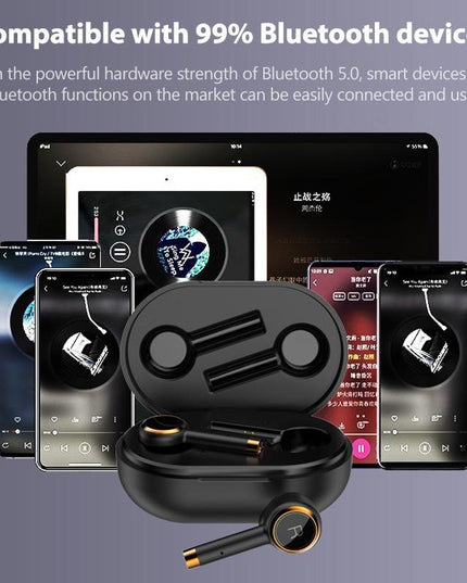 Wireless Bluetooth 5.0 Earbuds With Charging Case-1915196730656296963