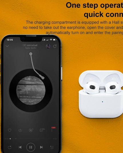 Pro True Wireless Stereo Bluetooth Earphones - White-1915196625047916549