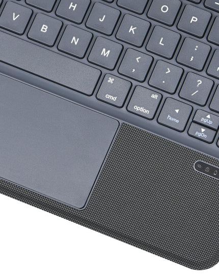 Bluetooth Keyboard Leather Case For Ipad Air / Pro 11 - Touch Pad - Black-1922443417741299718