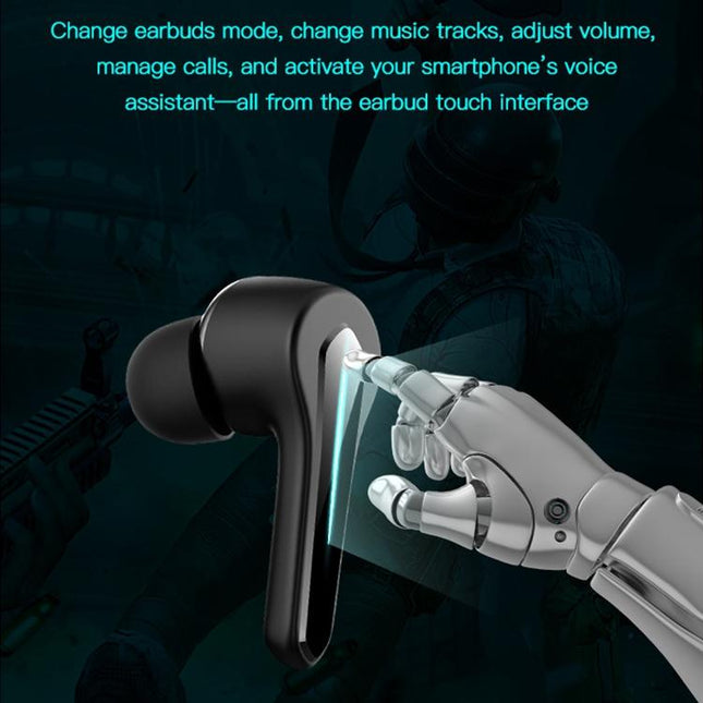 Wireless Gaming Earphones With Low Latency - Black-1915196796032913412