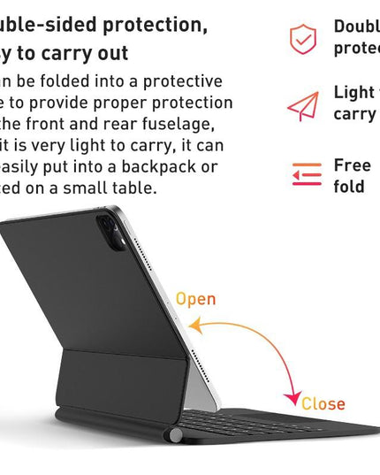 Magic Bluetooth Keyboard Leather Case For Ipad Pro 11 - Black-1915196754647715842