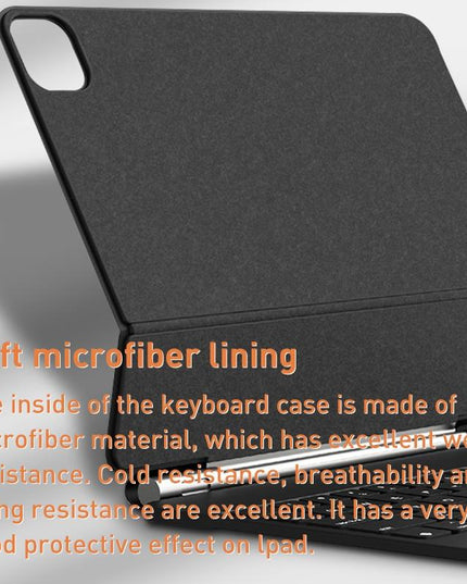 Magic Bluetooth Keyboard Leather Case For Ipad Pro 11 - Black-1915196754647715845