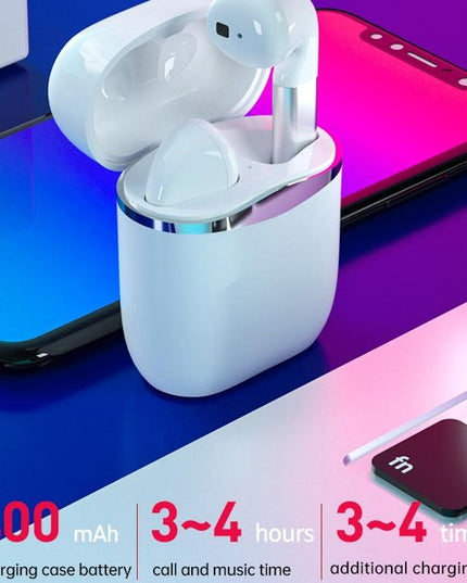 Wireless Bluetooth 5.0 Earphones - J1 Pro - Black-1915196805415571460