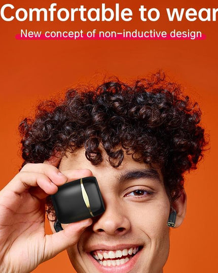 Wireless Bluetooth 5.0 Earphones - J1 Pro - Black-1915196805415571461